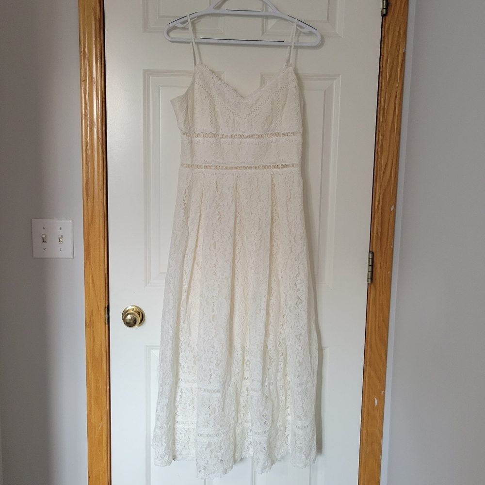 White Lace Dress